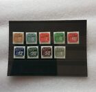 CZECHOSLOVAKIA 1945 WWII LOCAL  ZAMBERK set Of 9 Stamps MNH 