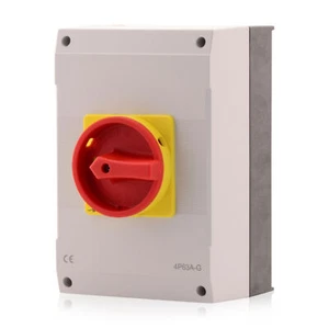 Interrupteur principal 63A 4 pôles dans le boîtier, interrupteur de réparation - Bild 1 von 6