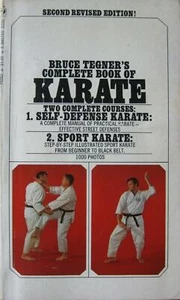 1970 BRUCE TEGNER'S COMPLETE BOOK OF KARATE BLACK BELT KUNG FU MARTIAL ARTS - Imagen 1 de 1