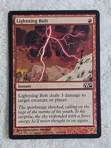 MTG Lightning Bolt #146 Magic 2010 Magic the Gathering Card Near Mint - Picture 1 of 5