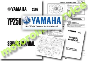 Yamaha YP250 MAJESTY Service Manual 2002 2003 2004 Workshop Shop - Picture 1 of 2