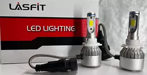 LASFIT 2pc C6 9005 Led Headlight Bulbs All-in-One Head-Lamps - Picture 1 of 6
