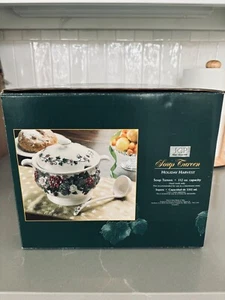 New Soup Tureen With Ladle for Holidays, Vintage JC Penney Home Collection - Picture 1 of 2
