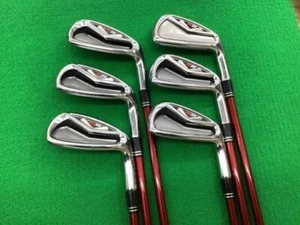 Taylormade R9 Iron Set Golf Club 5-P 6pcs Motor 60/S #AB11614 - Picture 1 of 5