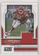 2017 Score Franchise Fabric Chris Conley #25