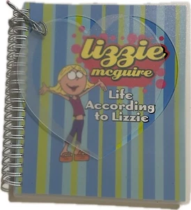 VINTAGE 2004 DISNEY LIZZIE MCGUIRE LEBEN LAUT LIZZIE JOURNAL NOTIZBUCH GESTREIFT - Bild 1 von 11