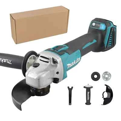 BRANDED Makita 18V 125mm DGA404 Brushless Lithium Electric Angle Grinder Rechargeable UK