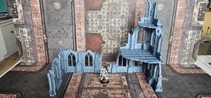 Tabletop Ruine / Gelände Warhammer 40k, Combat Patrol, Starwars, Kill Team - Bild 1 von 14