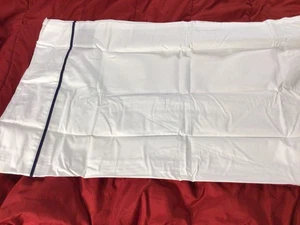 Ralph Lauren NEU Bio Baumwolle Palmer Perkal STANDARD 2 Kissenbezüge POLO NAVY - Bild 1 von 2