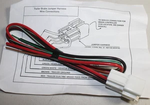 OEM TOYOTA TACOMA TRAILER BRAKE JUMPER HARNESS WIRE CONNECTOR 82132-0C010 - Bild 1 von 10