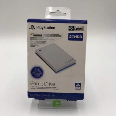 New Seagate Playstation Game Drive 2TB HDD External SRD0LF0 - Image 1 of 4