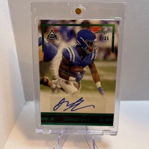 2021 Leaf Memories - Jerrion Ealy - Platinum Gold Rookies ARC Auto #1 /35 Chiefs - Picture 1 of 2