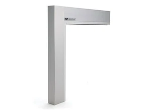 Top Corner Sample Kit Narrow Stile with 2-1/4" Top Rail - Clear Anodized - Picture 1 of 3