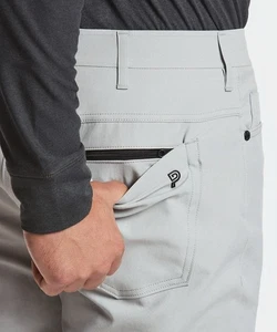Pantalones Public Rec Para Hombre Gris Claro Dealmaker 5 Bolsillos Elastizados Talla Ligera:38X32 - Imagen 1 de 14