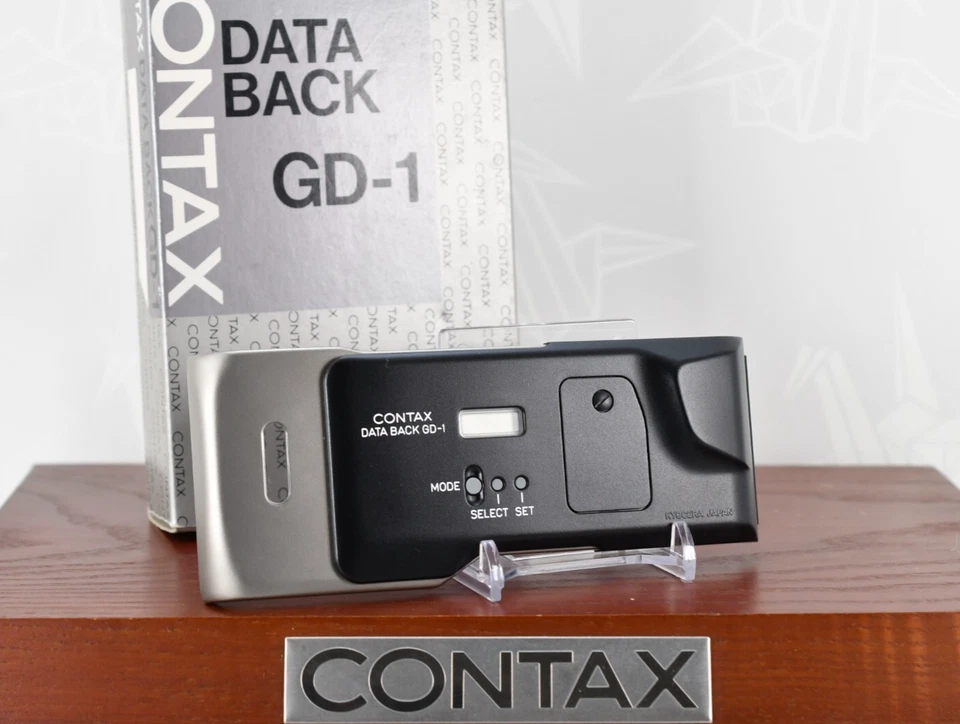 🌸[Unused] Contax Data Back GD-1 Back Cover Genuine for G1 Film Camera Japan - Image 1 of 4