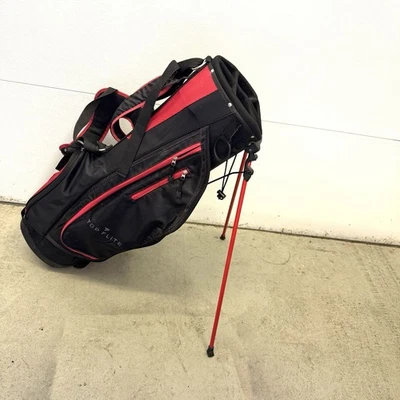 Top Flite 6 Way Red Black Stand/Carry Lightweight Golf Bag No Cover - Image 1 of 4