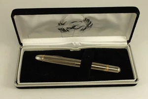 Vintage CREEKS N CREEKS Metall Füllfederhalter Frankreich - Bild 1 von 9