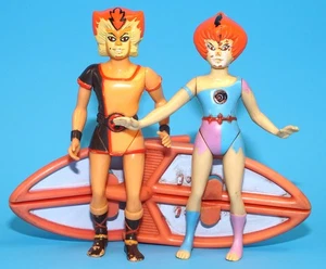 THUNDERCATS WILYKAT & WILYKIT 100% COMPLETE & ORIGINAL 1986 LJN TOYS - Picture 1 of 6