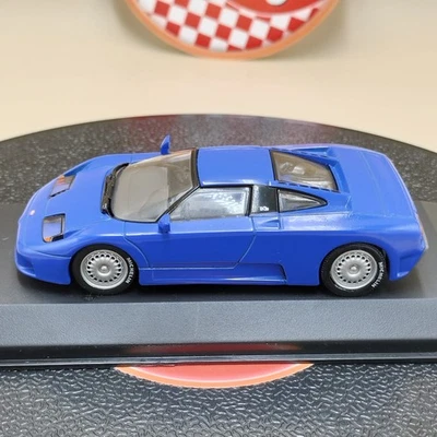 MINICHAMPS 1/43 Bugatti EB 110 blue 430102110 diecast model car - Image 1 of 4