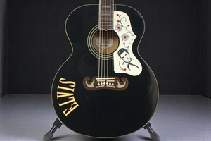 Epiphone Ltd Elvis Presley EJ-200 Jumbo Acoustic Guitar 1997 Limited Ed - Picture 1 of 10
