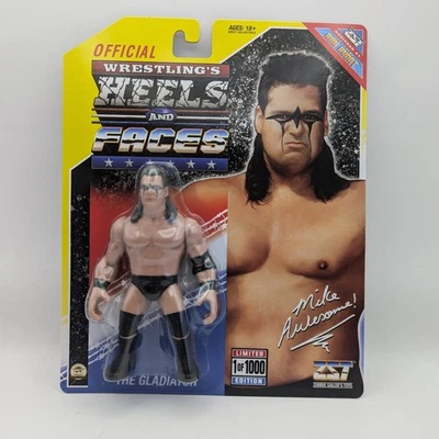 Zombie Sailors Toys Wrestling Heels & Faces Limited Mike Awesome MOC Gladiator - Image 1 of 2