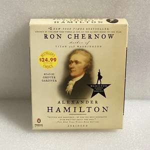 Alexander Hamilton Audiobook by Ron Chernow 10 CD Set Grover Gardner - Imagen 1 de 16