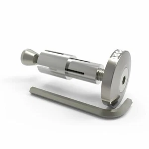 SUZUKI TL1000S Oxford Motorcycle Slim Flat Aluminium Handlebar Bar Ends Silver - Picture 1 of 1
