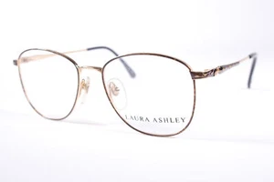 Laura Ashley Veronica JV105 Gold/Black Square  vintage Women’s new glasses - Picture 1 of 4