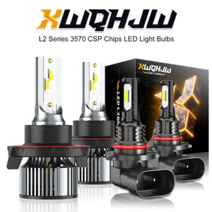 Faro delantero LED alto/bajo + luz antiniebla 4 bombillas para Ford Expedition 2007-2014 6000 k - Imagen 1 de 15