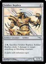 Mirrodin Soldier Replica x4 Magic The Gathering NM