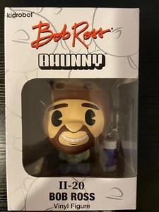The Joy of Painting Bhunny Bob Ross Figura Stilizzata Edizione Limitata - Foto 1 di 1