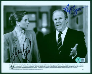 THERESA RUSSELL NED BEATTY Signed Physical Evidence 8x10 Promotional Photo BAS - Picture 1 of 2
