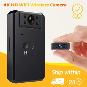 Mini Wifi Wireless IP Camera 4K HD Security Cam Network Monitor - Picture 1 of 12