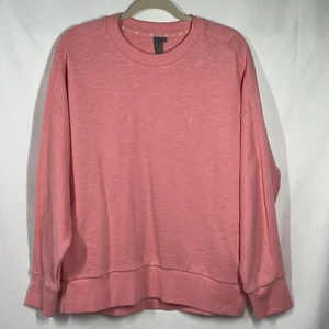 Sweaty Betty Sweatshirt Damen Large Rosa Pullover Essentials Barbie Neu mit Etikett *Mängel* - Bild 1 von 11