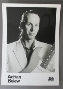 Adrian Belew black & white 5 X 7 glossy promo photo RARE ! ORIGINAL ! - Picture 1 of 1