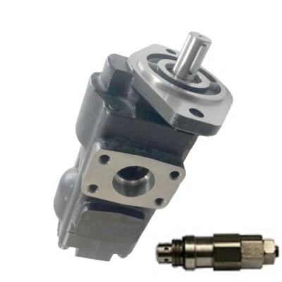 Twin Hydraulic Pump - 20/911200, 20/903200 41/26 CC/Rev For JCB WITH MRV - Image 1 of 4