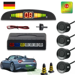 4-Sensoren Audio PDC Einparkhilfe Zum Nachrüsten hinten Parkhilfe/Rückfahrwarner - Bild 1 von 8