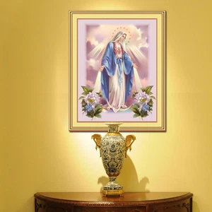 DIY Diamond Painting Diamond Mosaik 5D Sets Stickerei Handarbeit Jungfrau Maria - Bild 1 von 1