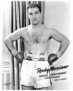 Boxing Legend Rocky Marciano 8x10 Photo #5 - Picture 1 of 2