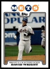 2008 Topps Gift Sets New York Mets David Wright New York Mets #2