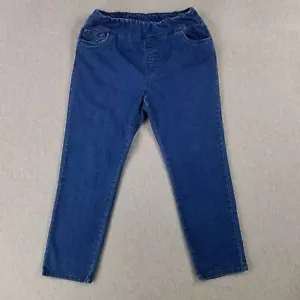 Blair Pull On Jeans Size 14 MS Short Stretch Comfort Denim Straight - Picture 1 of 8