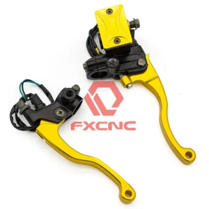 Palancas de freno embrague cilindro maestro Fit DT230 LANZA 1997-2011 2010 09 7/8" 22mm - Imagen 1 de 12