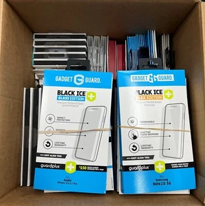 LOT of 65 Premium Brand Cellphone Screen Protectors - Apple/Samsung/Universal - Picture 1 of 6