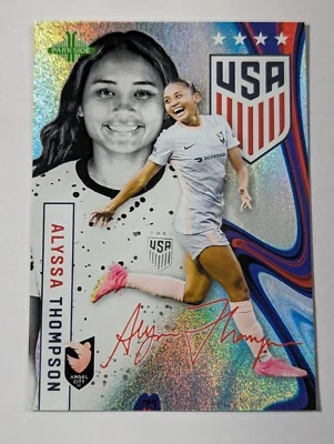 2023 Parkside USWNT One Nation One Team #13 Alyssa Thompson Rookie Foil /124 RC - Image 1 of 2