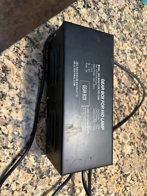 28G Nano Cube HQI-150W Gear Box For HID M.P.S. M.H. Lamp JBJ Aquarium Lighting - Image 1 of 2