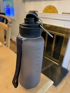 Embrava 40oz Water Bottle - Large with Travel Carry Ring - Wide Leak Proof Dr...