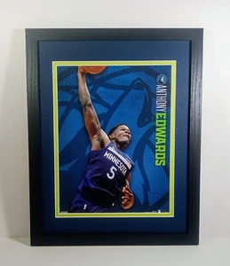 Anthony Edwards Minnesota Timberwolves Display Framed 8x10 Basketball Photo - Picture 1 of 4