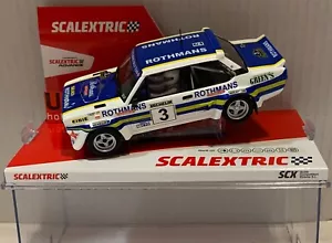 SLOT CAR SCX SCALEXTRIC U10549S300 FIAT SEAT 131 ABARTH #3 TALAVERA 1982 SOUSA - Imagen 1 de 8