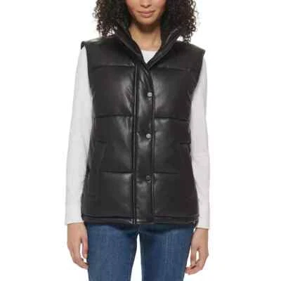 Chaleco acolchado de invierno Marc New York para mujer talla XL negro sin mangas nuevo con etiquetas Foto 1 de 4