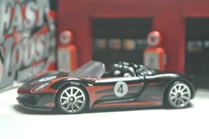 Hot Wheels Porsche 918 Spyder - Black - Loose - 1:64 - Picture 1 of 2